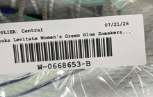 Load image into Gallery viewer, Brooks Womens Levitate 5 1203571B127 White Green Blue Sneaker Shoes Size 8.5B