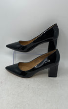 Load image into Gallery viewer, Abound Womens Audry Black Pointed Toe Slip-On Block Pump Heels Size 11M