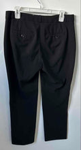 Load image into Gallery viewer, Banana Republic Womens Black Flat Front Slash Pocket Dress Pants Size 4P