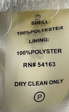Load image into Gallery viewer, Calvin Klein Womens White Sequin Round Neck Sleeveless Sheath Dress Size 10