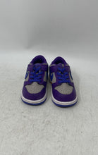 Load image into Gallery viewer, Nike Kids Dunk Low FB9107-007 Purple Low Top Slip-On Sneaker Shoes Size 5C