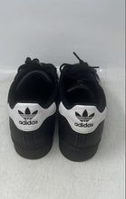 Load image into Gallery viewer, Adidas Mens Superstar Black White Leather Lace-Up Low Top Sneaker Shoes Size 7