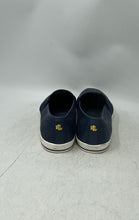 Load image into Gallery viewer, Lauren Ralph Lauren Womens Jinny Blue Low Top Round Toe Slip-On Shoes Size 8.5