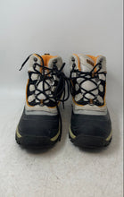 Load image into Gallery viewer, Izod Mens Adair Gray Black Lace-Up Waterproof Winter Hiking Boots Size 10