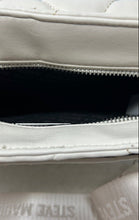 Load image into Gallery viewer, Steve Madden Womens Bmezza White Quilted Inner Pockets Zipper Crossbody Bag