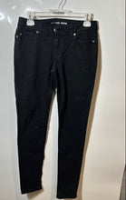 Load image into Gallery viewer, Michael Kors Womens Black Denim Dark Wash Stretch Skinny Leg Jeans Size 2