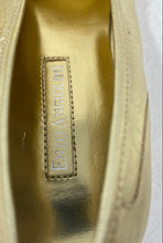Load image into Gallery viewer, Enzo Angiolini Womens Liberty Gold Tone Leather Slip-On Loafer Shoes Size 9M