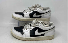 Load image into Gallery viewer, Nike Womens Air Jordan 1 Low DC0774-100 White Black Lace-Up Sneakers Shoes Sz 8