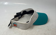 Load image into Gallery viewer, New Era Mens Multicolor NFL Miami Dolphins Sideline Adjustable Visor Hat Sz OSFM