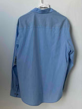 Load image into Gallery viewer, Alfani Mens Blue Long Sleeve Collared Regular Fit Button-Up Shirt Size Large