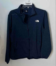 Load image into Gallery viewer, The North Face Womens Blue Long Sleeve Fleece Full-Zip Jacket Size 1X