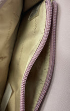 Load image into Gallery viewer, Calvin Klein Womens Light Purple Leather Adjustable Strap Lined Crossbody Bag