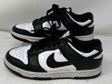 Load image into Gallery viewer, Authentic Nike Womens Dunk Low Retro Black White Sneaker Shoes Size 5.5 Stained