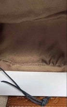 Load image into Gallery viewer, George J. Love Womens Gold Silver-Tone Glitters Adjustable Strap Crossbody Bag