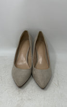 Load image into Gallery viewer, Kelly & Katie Womens Misha Beige Leather Slip-On Stiletto Pump Heels Size 8M