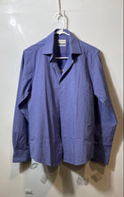 Load image into Gallery viewer, Lucky Brand Mens Blue Geometric Print Long Sleeve Dress Shirt Sz S 14-14.5 32/33