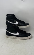Load image into Gallery viewer, Nike Mens Blazer Mid 77 FD6924-001 Black White Sneaker Shoes Size 12 No Laces