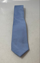 Load image into Gallery viewer, Charles Tyrwhitt Mens Blue Silk Keeper Loop Adjustable Pointed Tie