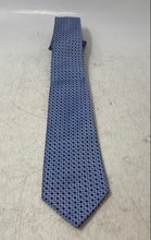 Load image into Gallery viewer, Saks Fifth Avenue Mens Blue Geometric Adjustable Pointed Tie One Size