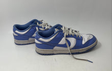 Load image into Gallery viewer, Nike Womens Dunk Low White Blue Low Top Lace-Up Sneaker Shoes Size 8