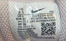 Load image into Gallery viewer, Nike Womens Downshifter 12 DD9294-600 Peach White Sneakers Shoes Size 8.5