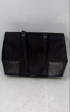 Load image into Gallery viewer, Cole Haan 1926 Womens Black Inner Pocket Double Handle Tote Handbag