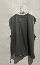 Load image into Gallery viewer, Reebok Mens Gray NFL Equipment Logo Henley Neck Sleeveless Vest Size XL