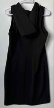 Load image into Gallery viewer, Guess Womens Black Sleeveless Zip Hooded Short Bodycon Dress Size Large