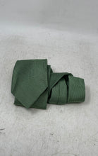 Load image into Gallery viewer, Murano Mens Green Textured Adjustable Formal Pointed Tie One Size