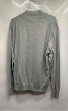 Load image into Gallery viewer, Nautica Mens Gray Heather Long Sleeve 1/4 Zip Pullover Sweater Size XL