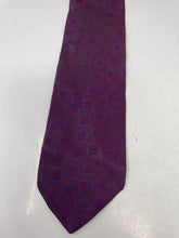 Load image into Gallery viewer, Calvin Klein Mens Red Plaid Silk Adjustable Pointed Tie One Size