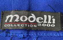 Load image into Gallery viewer, Modelli Collection 2000 Womens Blue Straight Leg Flat Front Dress Pants No Size