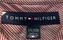 Load image into Gallery viewer, Tommy Hilfiger Mens Purple Mini Houndstooth Collared Button-Up Shirt Size XXL