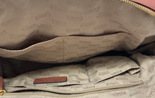 Load image into Gallery viewer, Michael Kors Womens Sandrine Pink Leather Detachable Strap Lined Satchel Handbag