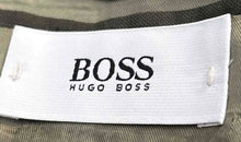 Load image into Gallery viewer, Hugo Boss Mens Green Wool Long Sleeve Double Breasted 6-Button Blazer Size 40