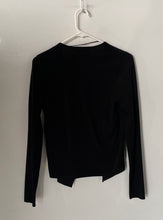 Load image into Gallery viewer, INC International Concepts Womens Black Long Sleeve Open Front Jacket Size Small