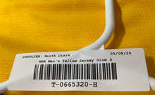 Load image into Gallery viewer, Ultra Game Mens Yellow Crew Neck Los Angeles Lakers Basketball-NBA Jersey Size S