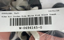 Load image into Gallery viewer, Nike Kids Air Jordan 1 Mid DQ8424-100 White Pink Black Sneakers Shoes Size 13C