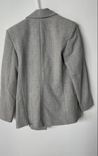 Load image into Gallery viewer, Zara Mens Gray Long Sleeve Notch Lapel Regular Fit Open Front Blazer Size XS