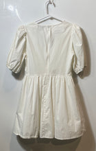 Load image into Gallery viewer, Forever 21 Womens White Short Sleeve Back Zip A-Line Dress Size Small