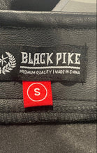 Load image into Gallery viewer, Black Pike Legend Collection Mens Black #8 Short Sleeve Button Front Jersey Sz S
