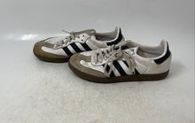 Load image into Gallery viewer, Adidas Womens Samba OG White Leather Lace-Up Low Top Sneaker Shoes Size 4