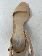 Load image into Gallery viewer, Vince Camuto Womens Brown Open Toe Block Heel Ankle Strappy Sandal Size 11 M