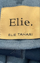 Load image into Gallery viewer, Elie Tahari Womens Blue Long Sleeve Belted One-Button Trench Coat Size S/P