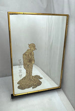 Load image into Gallery viewer, Wall Hanging Mirror Square Framed With Chinese Lady Art Print