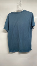 Load image into Gallery viewer, Champion Mens Blue Logo Crew Neck Short Sleeve Pullover T-Shirt Medium