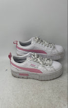 Load image into Gallery viewer, Puma X Baby Phat Womens Mayze 381983-08 White Pink Leather Sneakers Shoes Size 7