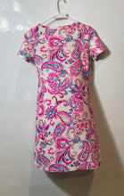 Load image into Gallery viewer, Lilly Pulitzer Womens Multicolor Printed Short Sleeve Mini Dress Size XXS