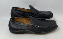Load image into Gallery viewer, Steve Madden Mens Novo Black Leather Moc Toe Slip-On Driving Loafer Shoes Sz 13