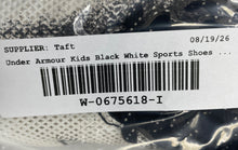 Load image into Gallery viewer, Under Armour Boys Spotlight Franchise RM 2.0 Black White Football Cleats Sz 1.5Y